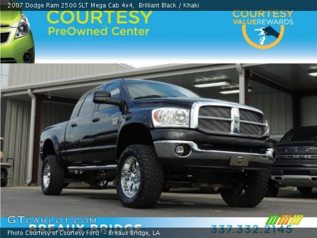 2007 Dodge Ram 2500 SLT Mega Cab 4x4 in Brilliant Black