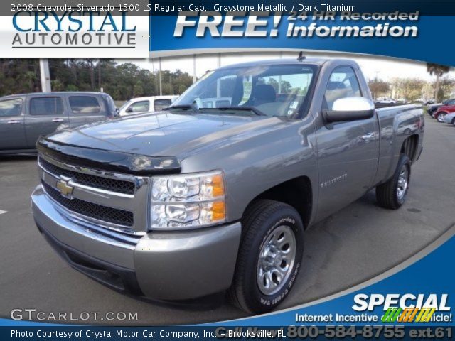 2008 Chevrolet Silverado 1500 LS Regular Cab in Graystone Metallic