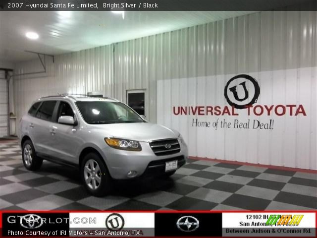 2007 Hyundai Santa Fe Limited in Bright Silver