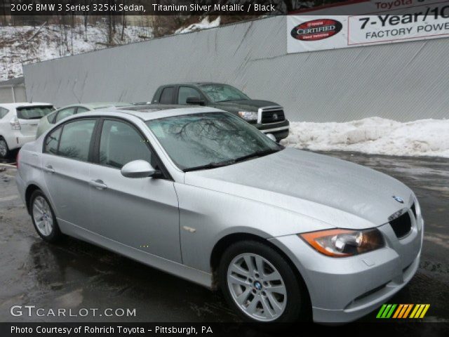 2006 BMW 3 Series 325xi Sedan in Titanium Silver Metallic