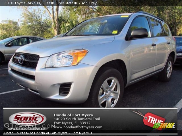 2010 Toyota RAV4 I4 in Classic Silver Metallic