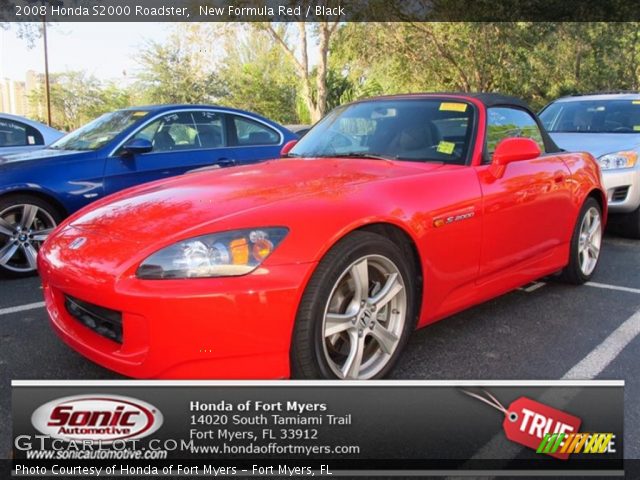 2008 Honda S2000 Roadster in New Formula Red