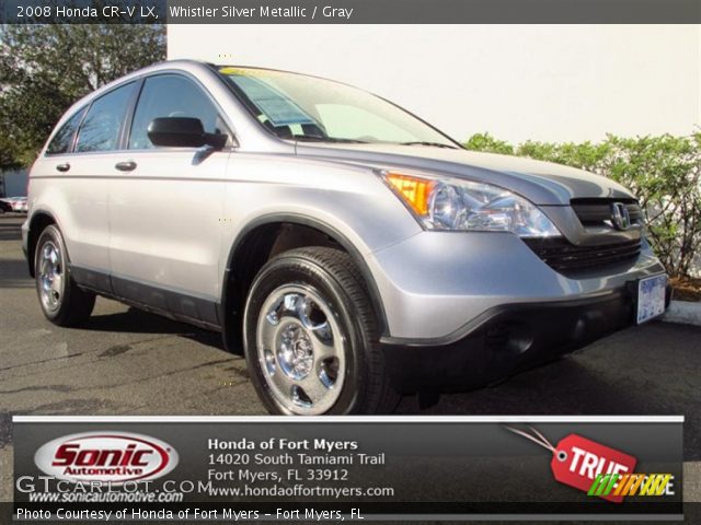 2008 Honda CR-V LX in Whistler Silver Metallic