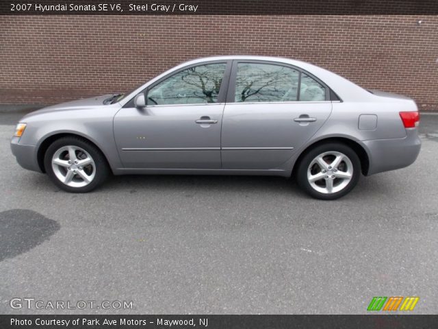 2007 Hyundai Sonata SE V6 in Steel Gray