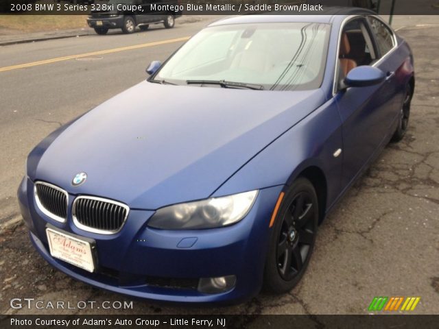 2008 BMW 3 Series 328xi Coupe in Montego Blue Metallic