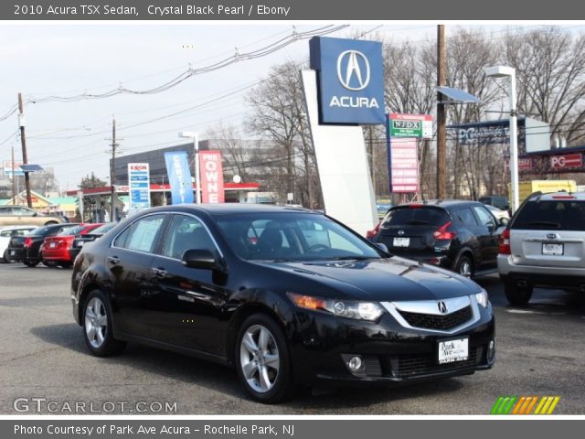 2010 Acura TSX Sedan in Crystal Black Pearl