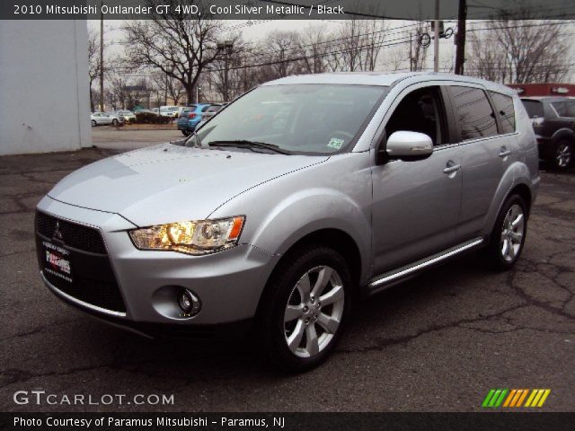 2010 Mitsubishi Outlander GT 4WD in Cool Silver Metallic