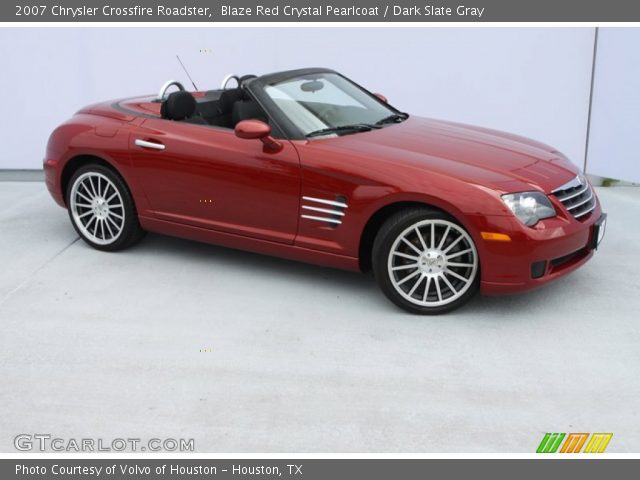 2007 Chrysler Crossfire Roadster in Blaze Red Crystal Pearlcoat