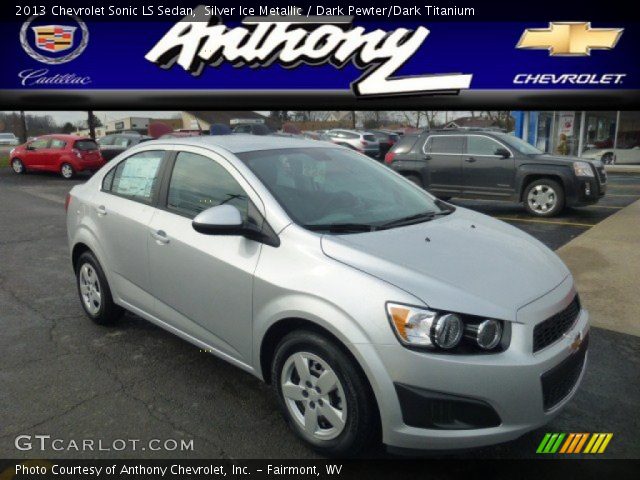 2013 Chevrolet Sonic LS Sedan in Silver Ice Metallic