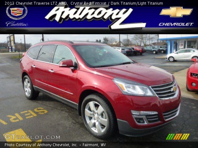 2013 Chevrolet Traverse LTZ AWD in Crystal Red Tintcoat