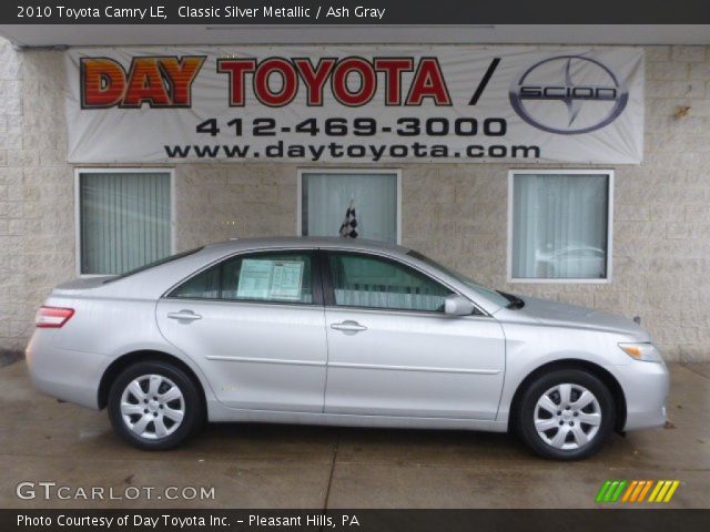 2010 Toyota Camry LE in Classic Silver Metallic