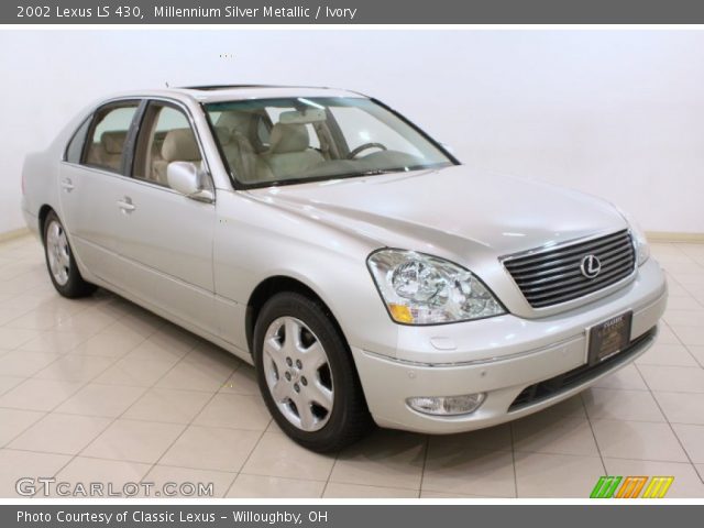 2002 Lexus LS 430 in Millennium Silver Metallic