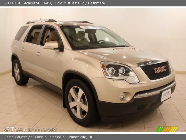 2011 GMC Acadia SLT AWD in Gold Mist Metallic