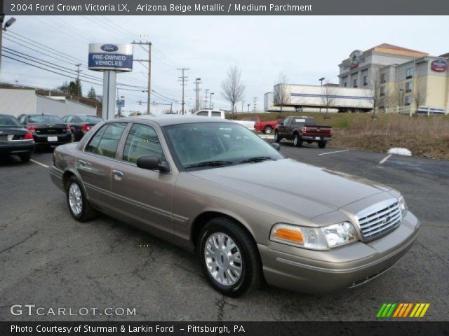 2004 Ford Crown Victoria LX in Arizona Beige Metallic