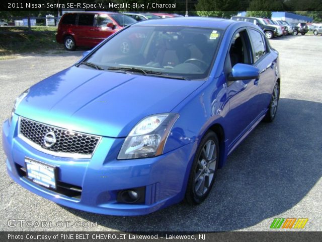 2011 Nissan Sentra SE-R Spec V in Metallic Blue
