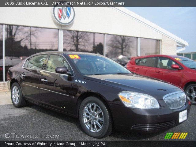 2009 Buick Lucerne CXL in Dark Crimson Metallic