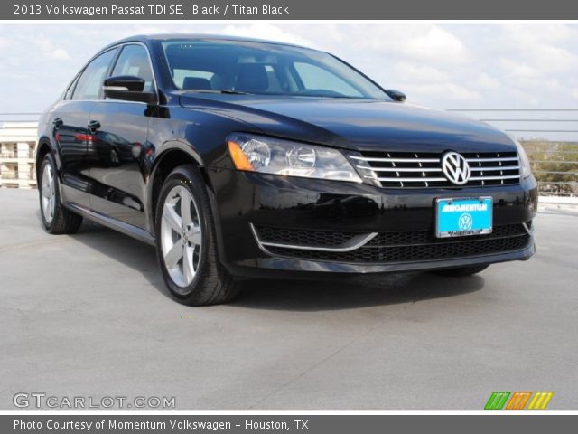 2013 Volkswagen Passat TDI SE in Black