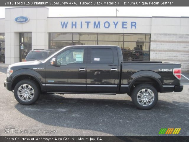 2013 Ford F150 Platinum SuperCrew 4x4 in Tuxedo Black Metallic