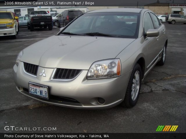 2006 Mitsubishi Galant LS V6 in Platinum Pearl