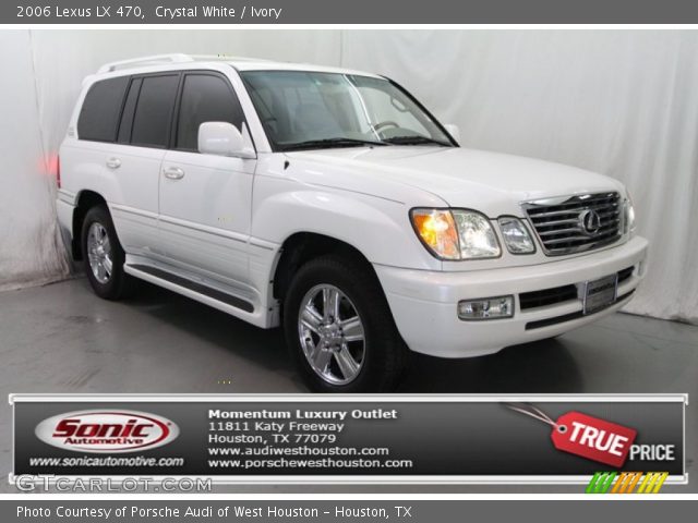 2006 Lexus LX 470 in Crystal White