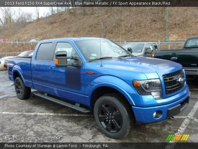 Blue flame metallic ford f150 for sale