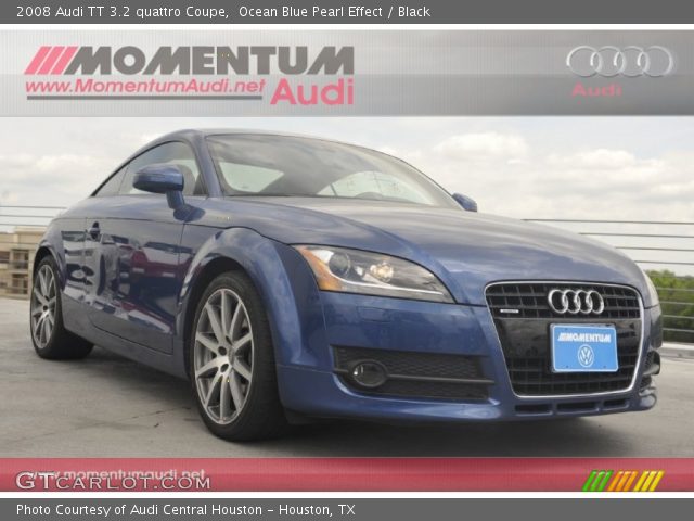 2008 Audi TT 3.2 quattro Coupe in Ocean Blue Pearl Effect