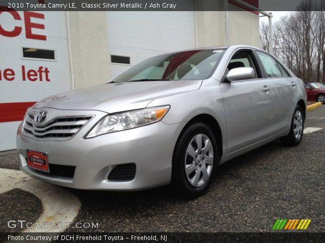 2010 Toyota Camry LE in Classic Silver Metallic