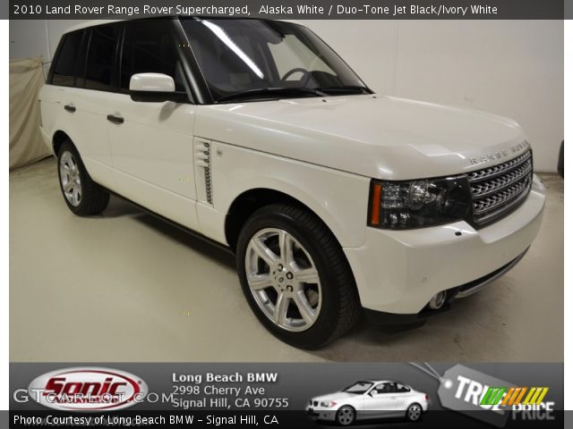 2010 Land Rover Range Rover Supercharged in Alaska White