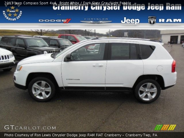 2013 Jeep Compass Sport 4x4 in Bright White