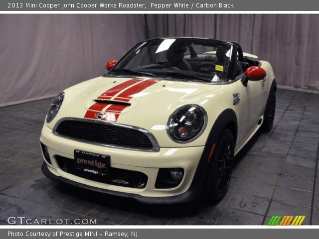 2013 Mini Cooper John Cooper Works Roadster in Pepper White