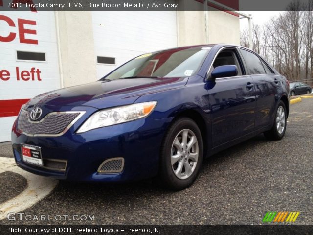 2010 Toyota Camry LE V6 in Blue Ribbon Metallic