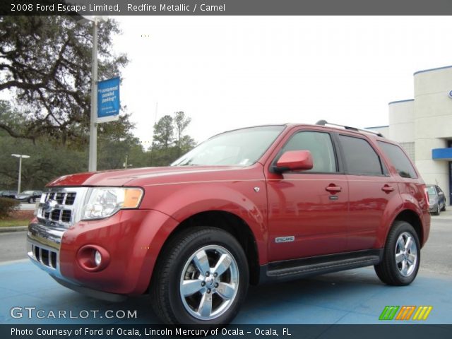 2008 Ford Escape Limited in Redfire Metallic