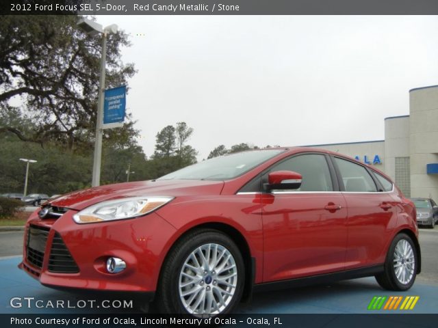 2012 Ford Focus SEL 5-Door in Red Candy Metallic