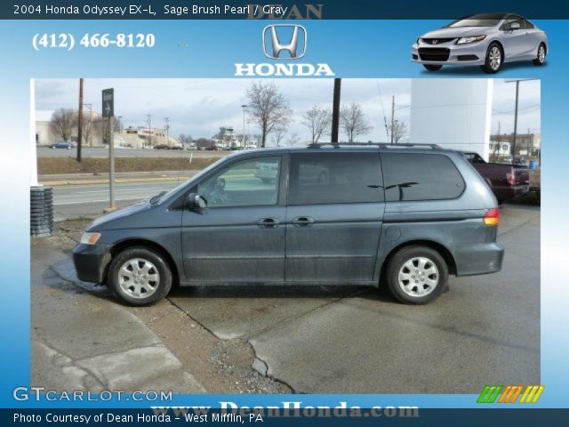 2004 Honda Odyssey EX-L in Sage Brush Pearl