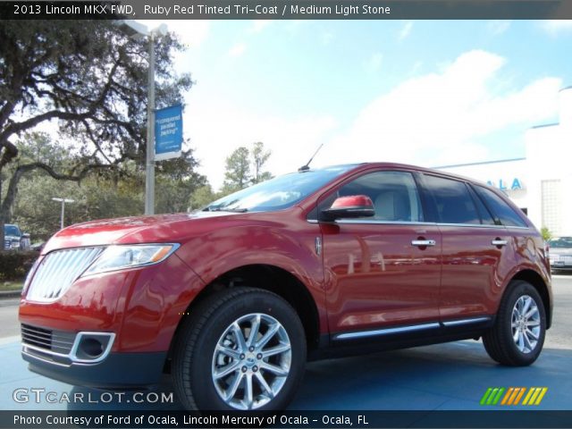 2013 Lincoln MKX FWD in Ruby Red Tinted Tri-Coat