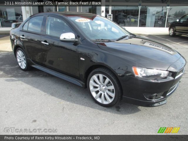 2011 Mitsubishi Lancer GTS in Tarmac Black Pearl