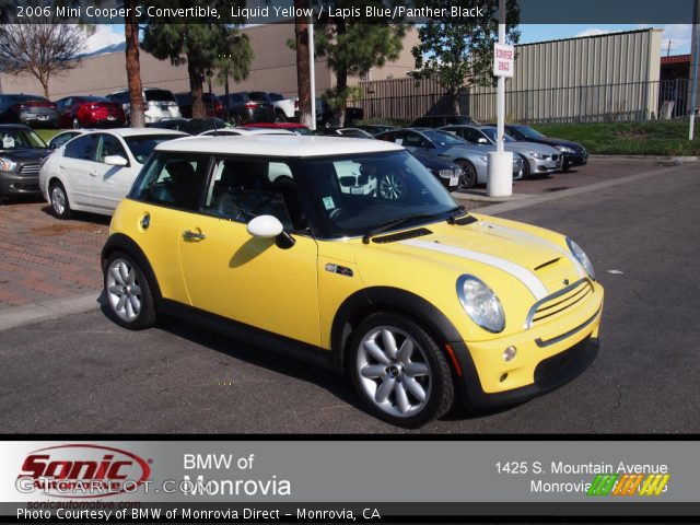 2006 Mini Cooper S Convertible in Liquid Yellow