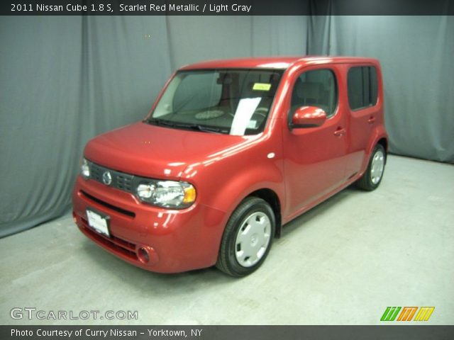 2011 Nissan Cube 1.8 S in Scarlet Red Metallic