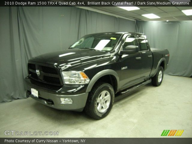 2010 Dodge Ram 1500 TRX4 Quad Cab 4x4 in Brilliant Black Crystal Pearl
