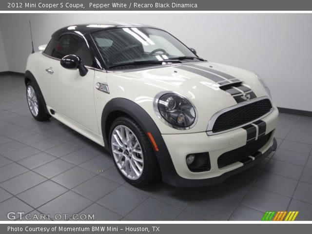 2012 Mini Cooper S Coupe in Pepper White