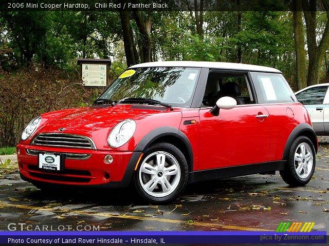 2006 Mini Cooper Hardtop in Chili Red