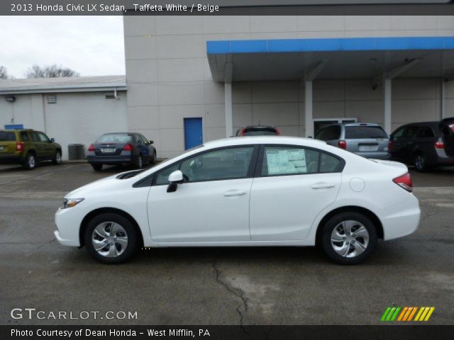 2013 Honda Civic LX Sedan in Taffeta White