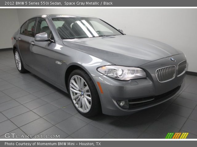 2012 BMW 5 Series 550i Sedan in Space Gray Metallic
