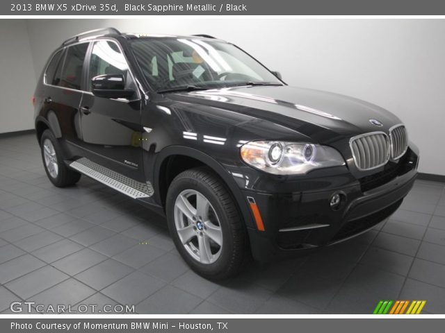 2013 BMW X5 xDrive 35d in Black Sapphire Metallic