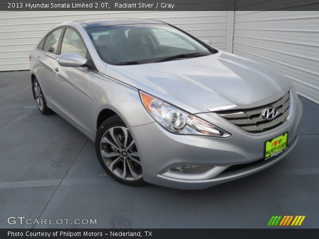 2013 Hyundai Sonata Limited 2.0T in Radiant Silver