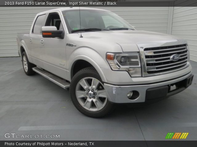 2013 Ford F150 Lariat SuperCrew in Ingot Silver Metallic