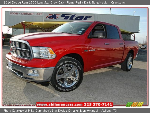 2010 Dodge Ram 1500 Lone Star Crew Cab in Flame Red