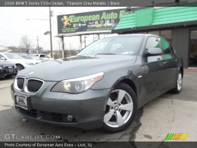 2006 BMW 5 Series 530xi Sedan in Titanium Grey Metallic