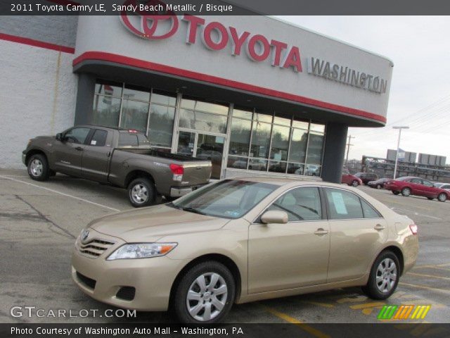 2011 Toyota Camry LE in Sandy Beach Metallic