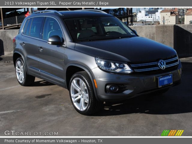 2013 Volkswagen Tiguan SEL in Pepper Gray Metallic